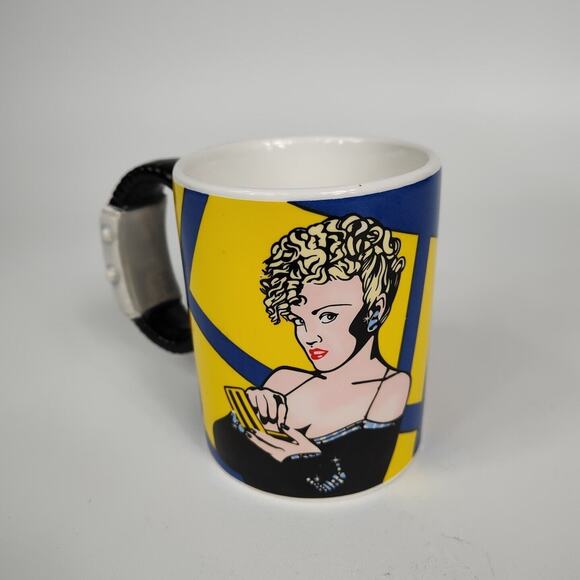 Applause Dick Tracy Coffee/Tea Mug 12 oz. Yellow Walt Disney Company Collectible - Picture 2 of 5
